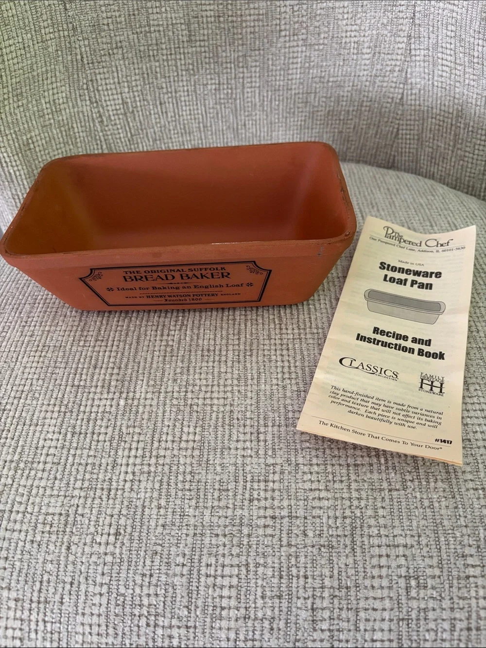 The Original Suffolk Bread Baker - Terracotta Bread Loaf Pan - Picture 2 of 4